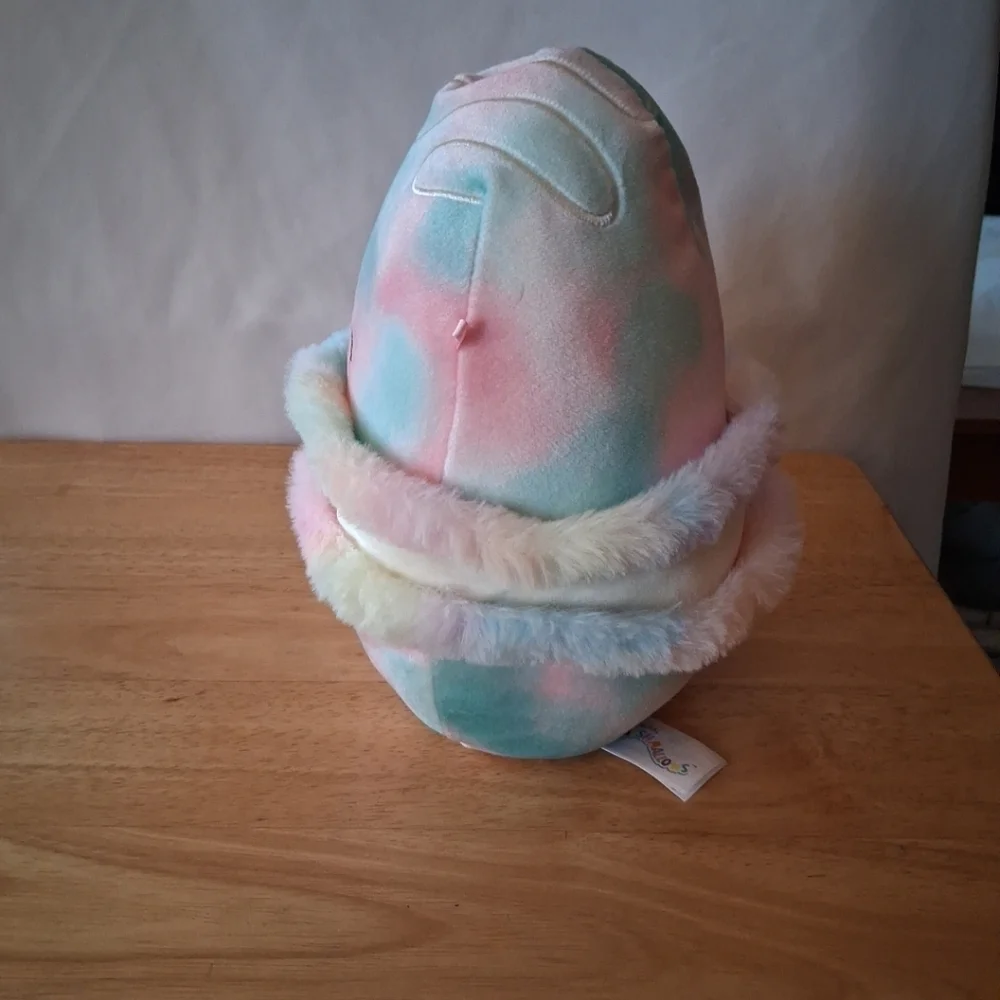 Whimsical Pink and Blue Plush Squishmallow
